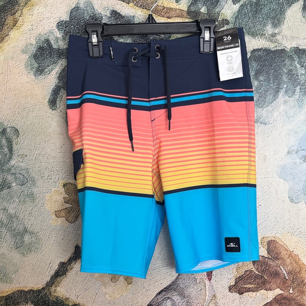 Limited time end of summer sale!!! O'Neill Kids Multicolor Swim Board Shorts